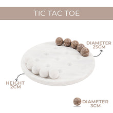Load image into Gallery viewer, tic tac toe, marble tic tac toe, tic tac toe game