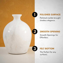 Load image into Gallery viewer, vase, flower vase, marble vase, vase décor