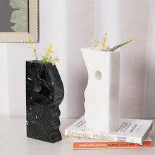 Load image into Gallery viewer, vase, flower vase, vase décor, marble vase,