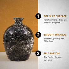Load image into Gallery viewer, vase, flower vase, marble vase, vase décor