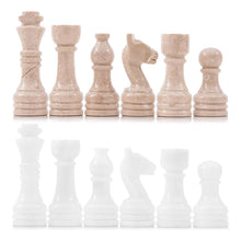 Load image into Gallery viewer, 15&quot; CHESS - FIGURES ONLY - VERONA &amp; WHITE
