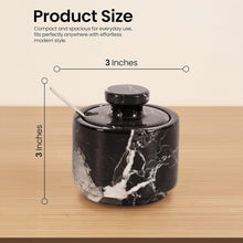 Load image into Gallery viewer, Salt Cellar Set of 2 with Spoon Premium Kitchen Tabletop Salt &amp; Spice Accessory
