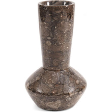 Load image into Gallery viewer, Marble Vase for Flowers 20cm, Handmade Flower Vase, Elegant Home Decor Vase, Modern Decorative Vases for Living Room, Bedroom Shelf &amp; Table Centerpiece
