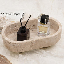 Load image into Gallery viewer, Marble Oval Bowl With Stand 10" Inches Handmade Decorative Bowl
