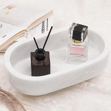 Load image into Gallery viewer, Marble Oval Bowl With Stand 10" Inches Handmade Decorative Bowl
