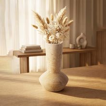 Load image into Gallery viewer, Marble Vase for Flowers 20cm, Handmade Flower Vase, Elegant Home Decor Vase, Modern Decorative Vases for Living Room, Bedroom Shelf &amp; Table Centerpiece

