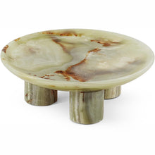 Load image into Gallery viewer, Marble Tray with Legs 10" Decorative Bathroom Vanity Tray | decorative tray
