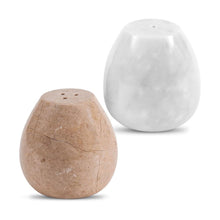 Load image into Gallery viewer, Salt and Pepper Egg Shape Set Of 2
