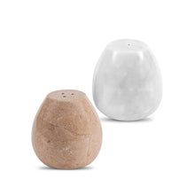 Load image into Gallery viewer, Salt and Pepper Egg Shape Set Of 2
