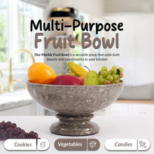 Load image into Gallery viewer, Fruit Bowl Marble Home Décor Kitchen Organization Bowl For Kitchen Counter Top - B
