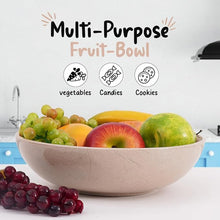 Load image into Gallery viewer, Marble Fruit Bowl Without Stand - Kitchen Serving Bowl - 25 cm
