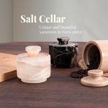 Load image into Gallery viewer, Stylish Marble Salt Cellar Trinket Box Kitchen Décor Salt Pepper Bowls
