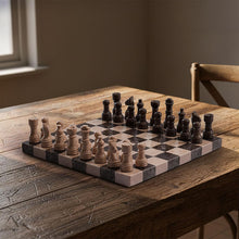 Load image into Gallery viewer, Marble Chess Set 10" Chess Games with 32 Chess Pieces &amp; 2 Extra Queens for Beginner Board Games, Valentine’s Day Game Nights
