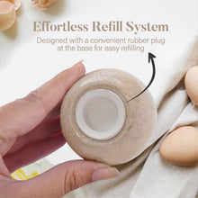 Load image into Gallery viewer, Salt and Pepper Egg Shape Set Of 2
