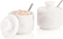 Load image into Gallery viewer, Pestle Salt Candy Set of 2 with Spoon Premium Kitchen Tabletop Salt &amp; Spice Accessory
