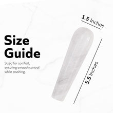 Load image into Gallery viewer, Marble Pestle for Grinding Spices, Herbs &amp; Garlic Durable Kitchen Tool
