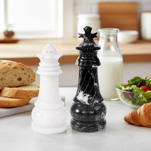 Load image into Gallery viewer, Chess Design Salt And Pepper Shakers, Set of 2 Kitchen &amp; Dining Decor
