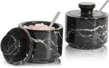 Load image into Gallery viewer, Pestle Salt Candy Set of 2 with Spoon Premium Kitchen Tabletop Salt &amp; Spice Accessory

