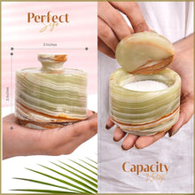 Load image into Gallery viewer, Stylish Marble Salt Cellar Trinket Box Kitchen Décor Salt Pepper Bowls
