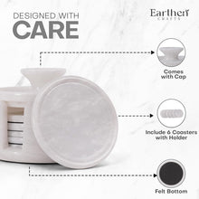 Load image into Gallery viewer, COASTER SET - ROUND WITH CAP
