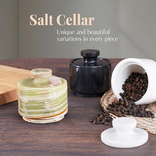 Load image into Gallery viewer, Stylish Marble Salt Cellar Trinket Box Kitchen Décor Salt Pepper Bowls
