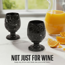 Load image into Gallery viewer, Marble Bar Wine Glasses
