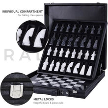 Load image into Gallery viewer,  Chess board, chess set, marble chess set
