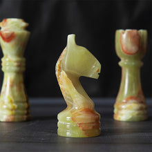 Load image into Gallery viewer, RADICALn Natural Marble Black and White Staunton Tournament Chess Set
