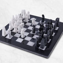 Load image into Gallery viewer,  Chess board, chess set, marble chess set
