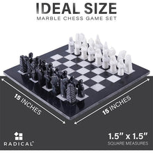 Load image into Gallery viewer,  Chess board, chess set, marble chess set
