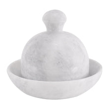 Load image into Gallery viewer, Fancy Marble Butter Dish - Butter Crock
