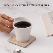 Load image into Gallery viewer, Full square coaster set with holder

