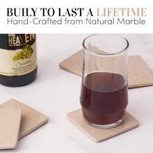 Load image into Gallery viewer, Full square coaster set with holder
