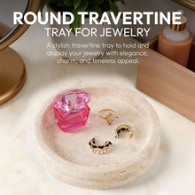 Load image into Gallery viewer, Radicaln Jewelry Tray Marble Earring Holder Organizer - Perfume Tray Storage Container
