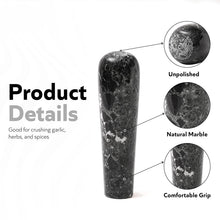 Load image into Gallery viewer, Marble Pestle for Grinding Spices, Herbs &amp; Garlic Durable Kitchen Tool
