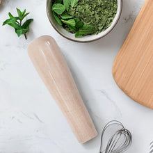 Load image into Gallery viewer, Marble Pestle for Grinding Spices, Herbs &amp; Garlic Durable Kitchen Tool
