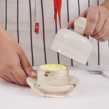 Load image into Gallery viewer, Luxury Marble Butter Dish with Lid Premium Natural Marble Butter Keeper for Kitchen &amp; Dining Table Elegant Butter Storage Container
