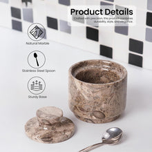 Load image into Gallery viewer, Salt Cellar Set of 2 with Spoon Premium Kitchen Tabletop Salt &amp; Spice Accessory
