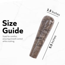 Load image into Gallery viewer, Marble Pestle for Grinding Spices, Herbs &amp; Garlic Durable Kitchen Tool
