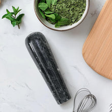Load image into Gallery viewer, Marble Pestle for Grinding Spices, Herbs &amp; Garlic Durable Kitchen Tool
