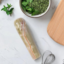 Load image into Gallery viewer, Marble Pestle for Grinding Spices, Herbs &amp; Garlic Durable Kitchen Tool
