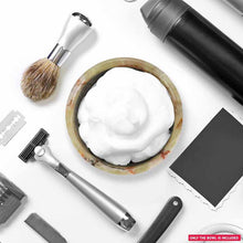 Load image into Gallery viewer, Radicaln Handmade Marble Shaving Cream Bowl
