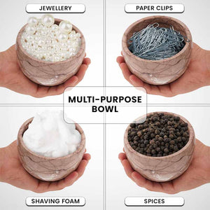 Radicaln Handmade Marble Shaving Cream Bowl