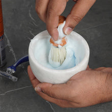 Load image into Gallery viewer, Radicaln Handmade Marble Shaving Cream Bowl.
