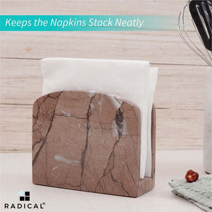 Handmade Napkin Holder Marble Dining Table Simple Modern Home Décor & Bar Napkins