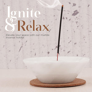 Radicaln Marble Incense palo Santo Holder Easily Grab Incense- Incense Burner for Home décor