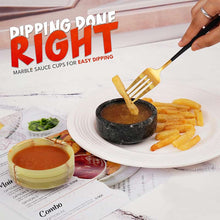Load image into Gallery viewer, Handmade Marble Sauce Cups  Radicaln  Cups - Dipping Bowl Cup Set
