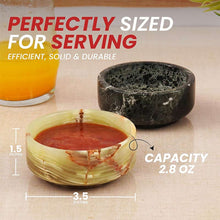 Load image into Gallery viewer, Handmade Marble Sauce Cups  Radicaln  Cups - Dipping Bowl Cup Set
