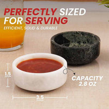 Load image into Gallery viewer, Handmade Marble Sauce Cups  Radicaln  Cups - Dipping Bowl Cup Set
