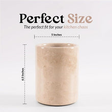 Load image into Gallery viewer, Marble Utensil Holder - Home Accessories
